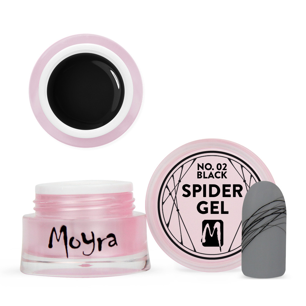Moyra Spider gel 02 Black
