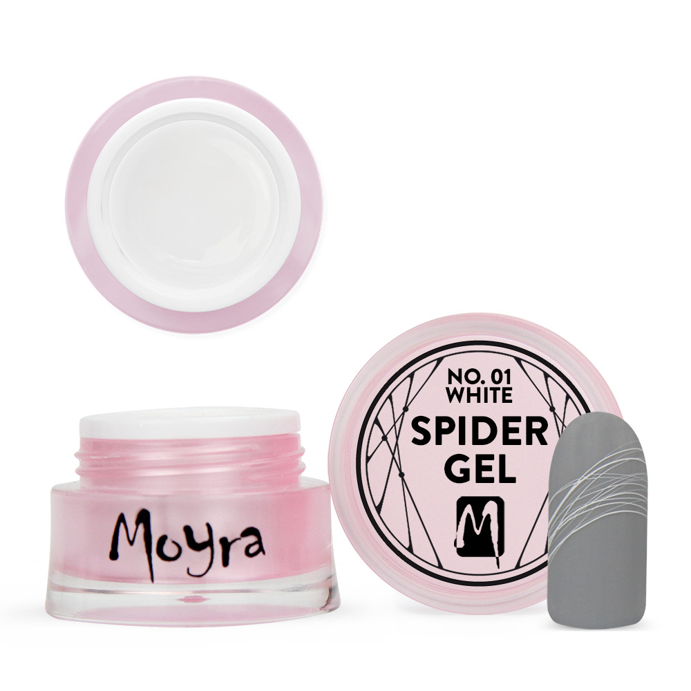 Moyra Spider gel 01 White